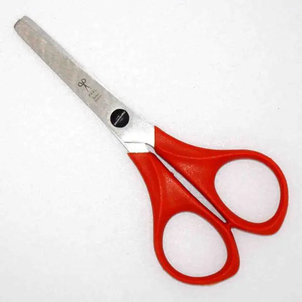 Kinderschere von Paul (10.8 cm) in rot