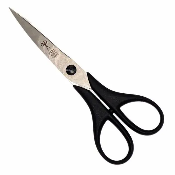 Papierschere Komfort von Paul (16.2 cm) in schwarz