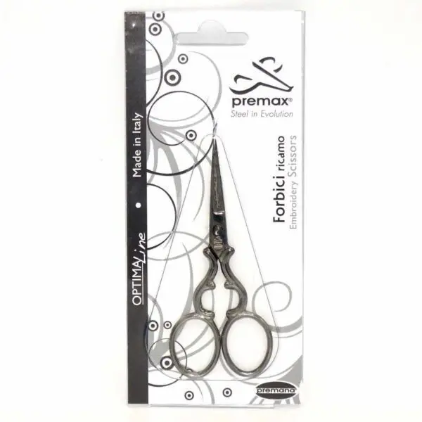 Stickschere mit Rankenornament auf der Klinge von Premax (9.5 cm) - Image 2