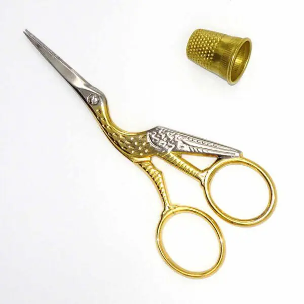Storchenschere mit Fingerhut von Premax (11.5 cm)