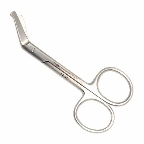 Stomaschere mit gezahnter Schneide von Remos (11 cm)