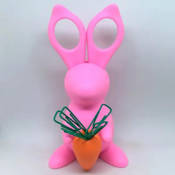 Scherenhalter Hase rosa
