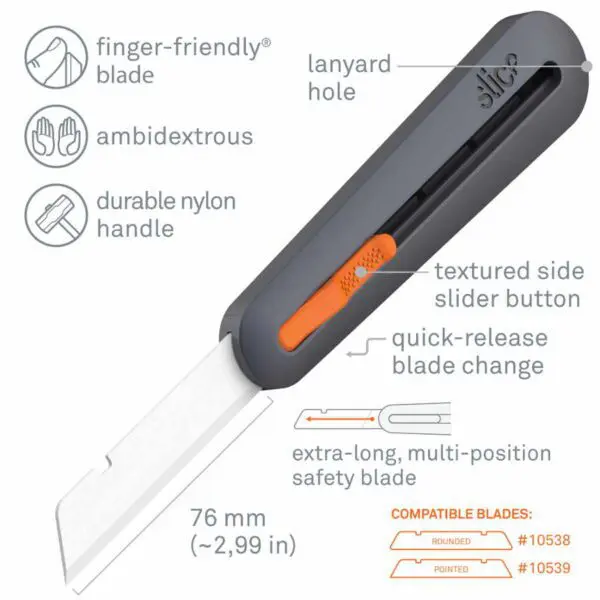 Industrie-Cuttermesser mit Keramikklinge von Slice - Image 4