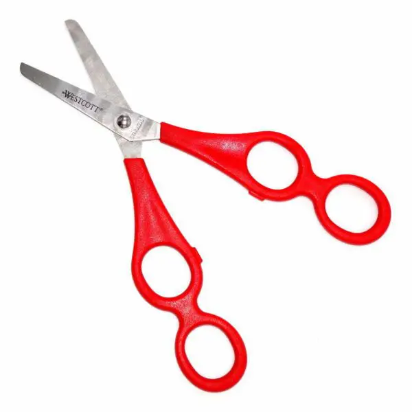 Eltern-Kind-Lern-Schere von Westcott (18 cm) in rot - Image 3