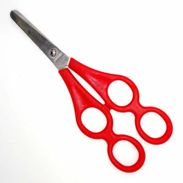 Eltern-Kind-Lern-Schere von Westcott (18 cm) in rot