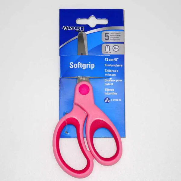 Kinderschere Softgrip von Westcott (13 cm) in rosa - Image 2