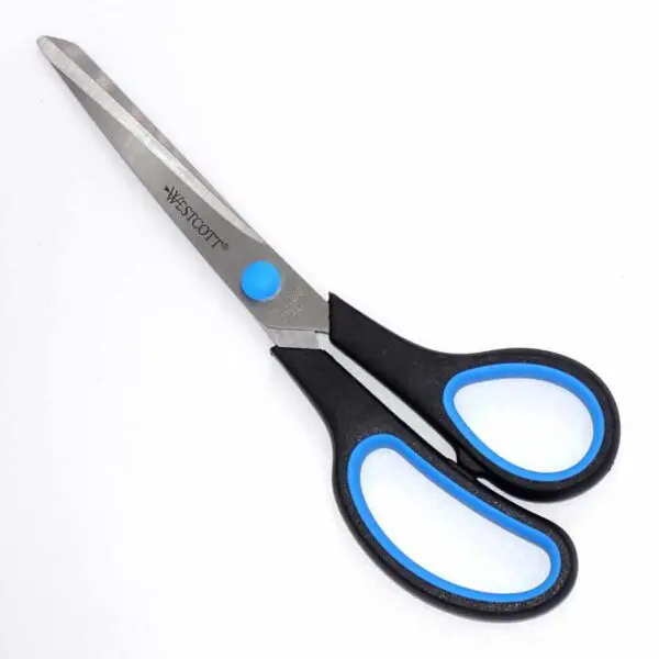 Büroschere Easy Grip von Westcott (20.1 cm) in schwarz-blau