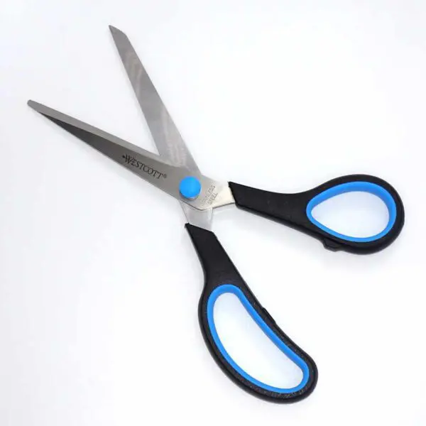 Büroschere Easy Grip von Westcott (20.1 cm) in schwarz-blau - Image 3