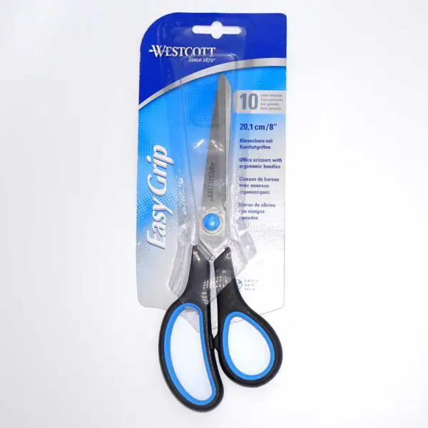 Büroschere Easy Grip von Westcott (20.1 cm) in schwarz-blau - Image 2