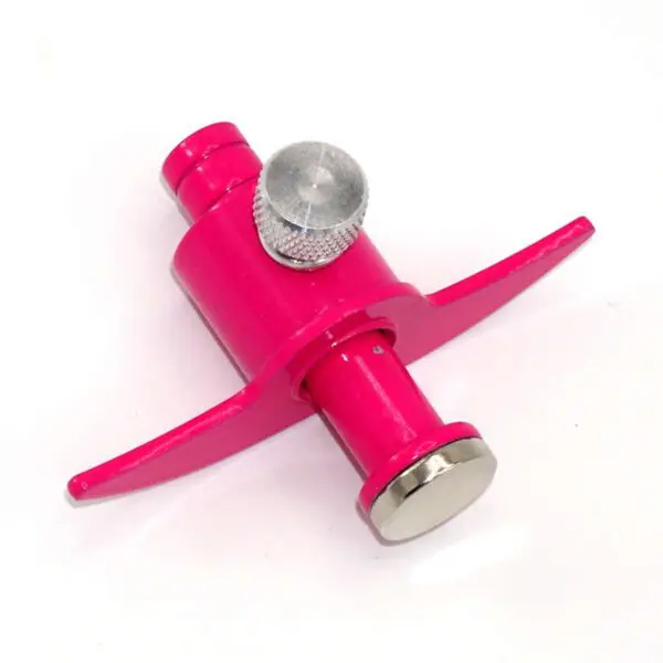 Zuschneidehilfe Karlchen für Rechts- und Linkshänder in pink