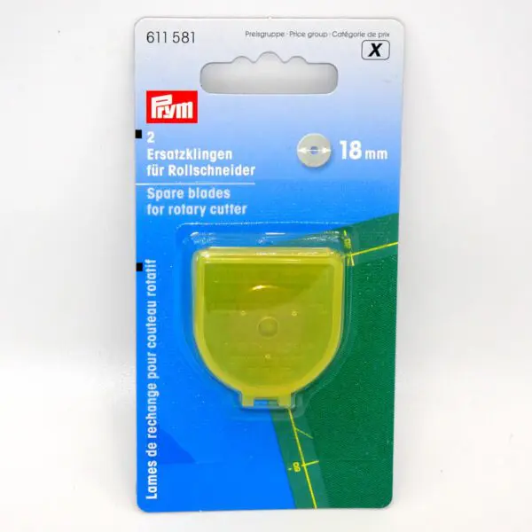 Rollklinge gerader Schnitt von Prym (18 mm ø)