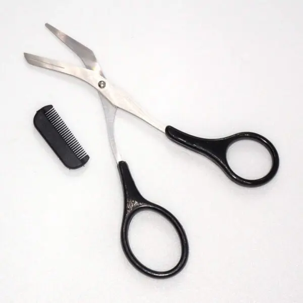 Augenbrauenschere mit Kamm (12.8 cm) - Image 3