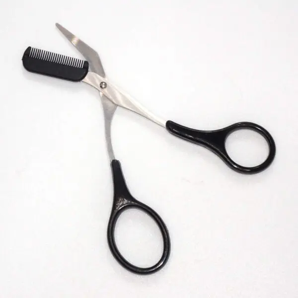 Augenbrauenschere mit Kamm (12.8 cm) - Image 2