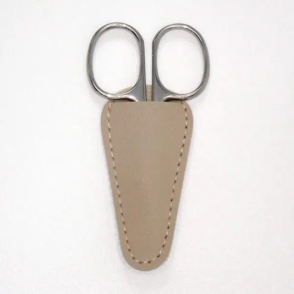 Schutzhülle aus Kunstleder für Scheren in beige - Image 2