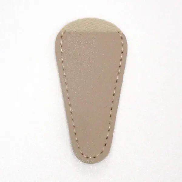 Schutzhülle aus Kunstleder für Scheren in beige