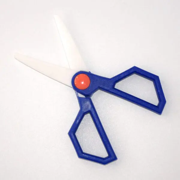 Keramikschere für Lebensmittel (15.5 cm) in blau - Image 3