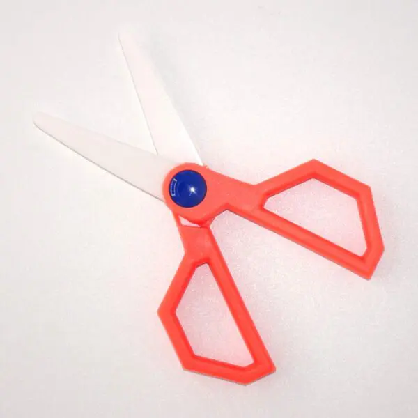 Keramikschere für Lebensmittel (15.5 cm) in korallenrot - Image 3