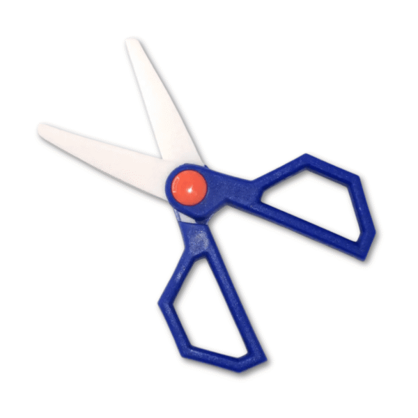 Keramikschere für Lebensmittel (15.5 cm) in blau – Bild 2