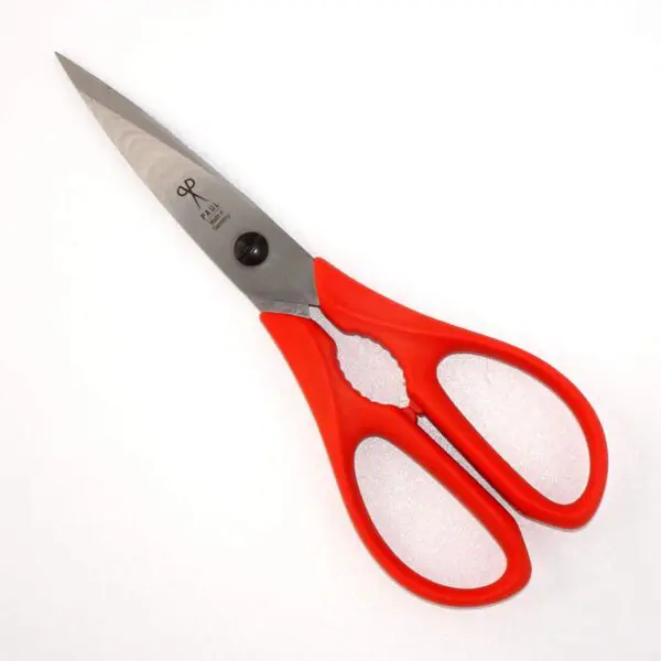 Küchenschere mit Mikroverzahnung von Paul (20.3 cm) in orange