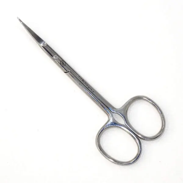 Hautschere mit schmalen gebogenen Klingen von okoyu (11.5 cm)