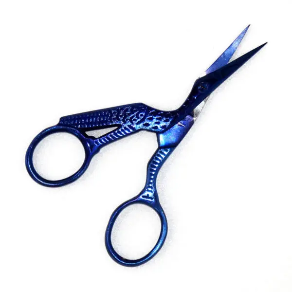 Storchenschere für Linkshänder von okoyu (10.4 cm) in blau - Image 2
