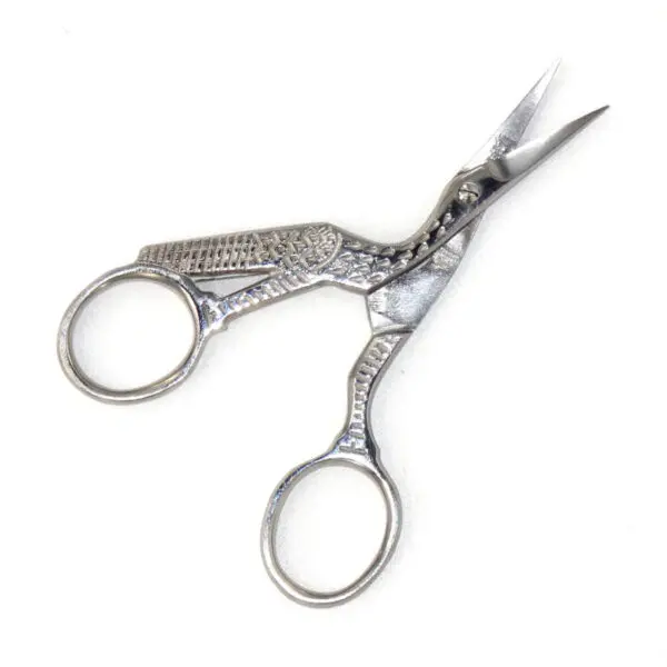 Storchenschere für Linkshänder von okoyu (10.4 cm) in silber - Image 2