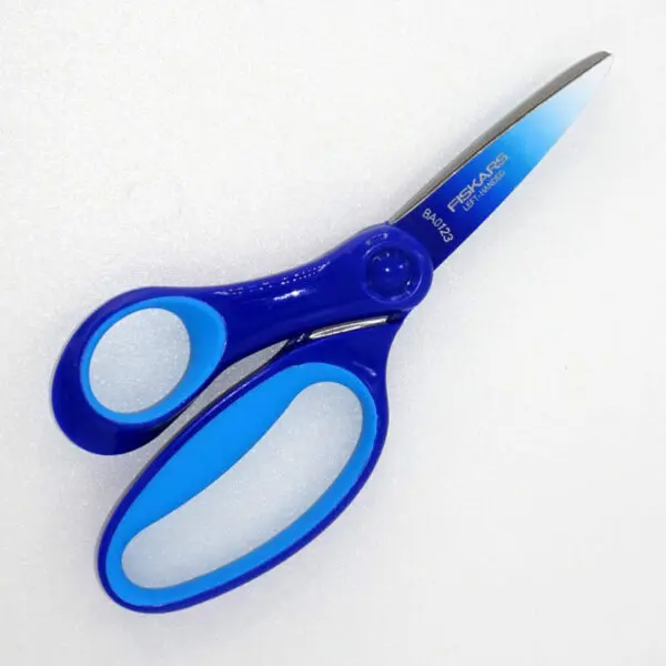 Kinderschere Ombré für Linkshänder von Fiskars (15 cm) blau