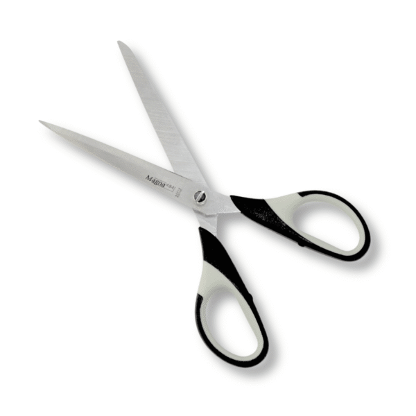 Büroschere Magna 484 Soft-Grip von Lerche (18 cm) in grau-schwarz - Image 2