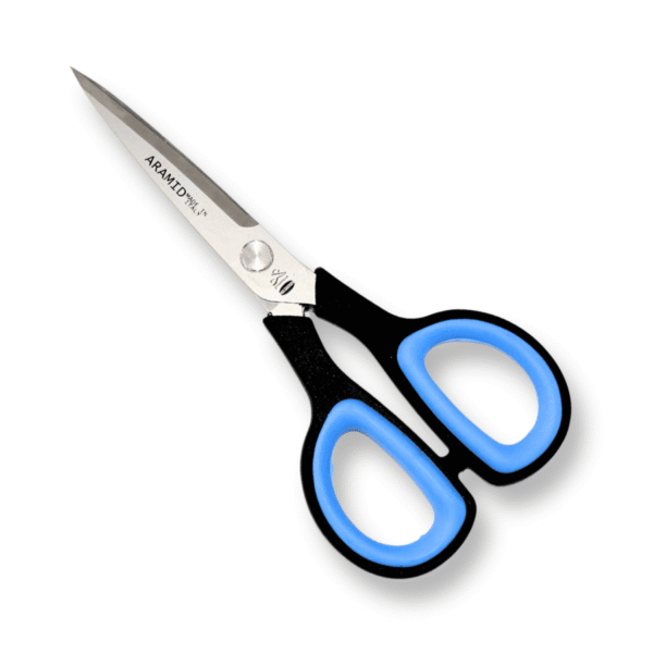 Industrieschere für Aramidgewebe von Premax (17.8 cm) in blau-schwarz
