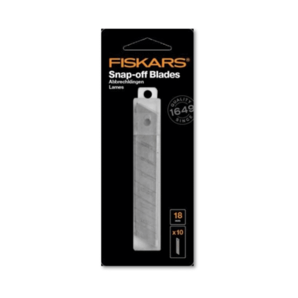 Ersatzklingen 18 mm für Cutter von Fiskars