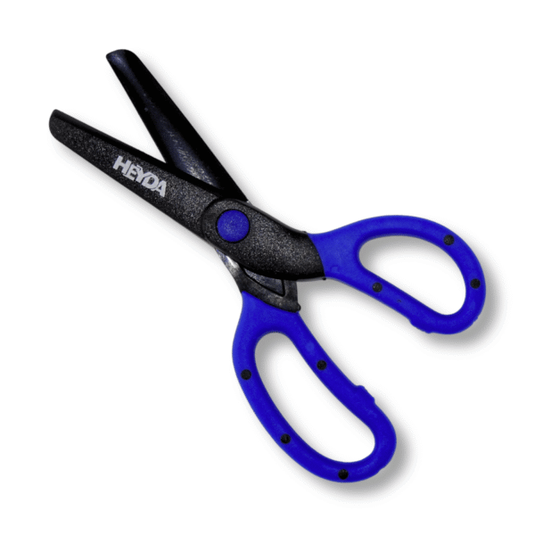 Kinder Sicherheitsschere von Heyda (13 cm) in blau – Bild 2