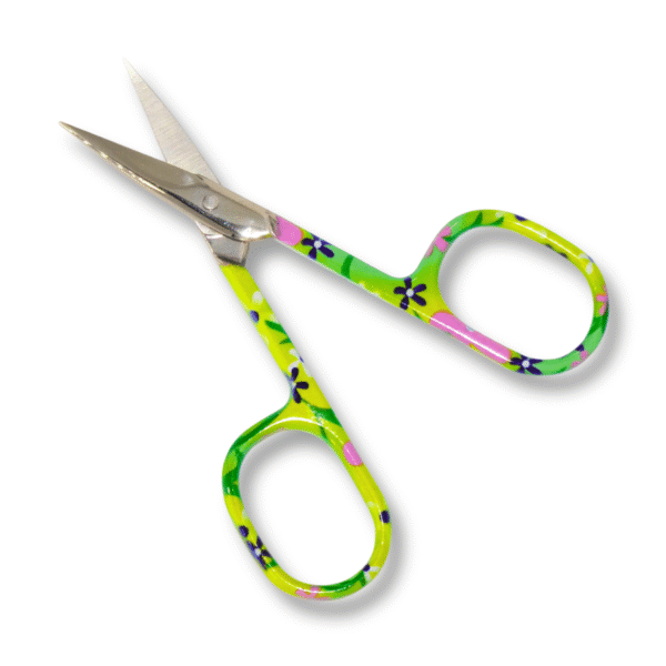 Stickschere Floral von Triumph (9.5 cm) in grün – Bild 2