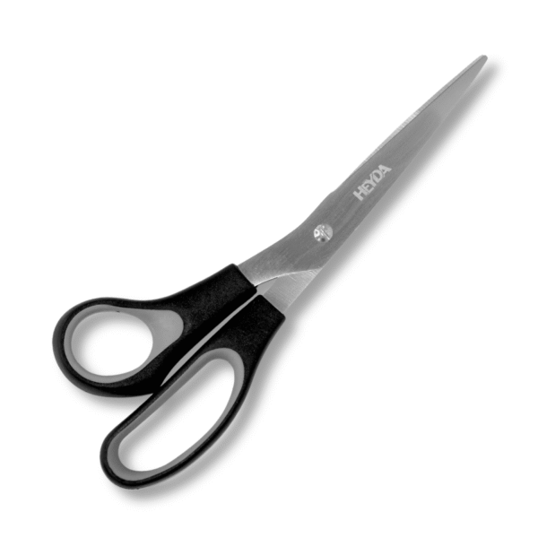 Universalschere für Linkshänder von Heyda (21 cm) in grau-schwarz