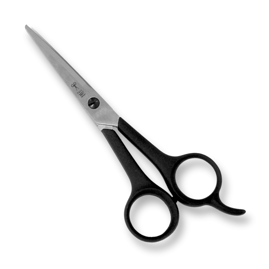 Hundeschere Klassik mit Haken von Paul (15 cm) in schwarz