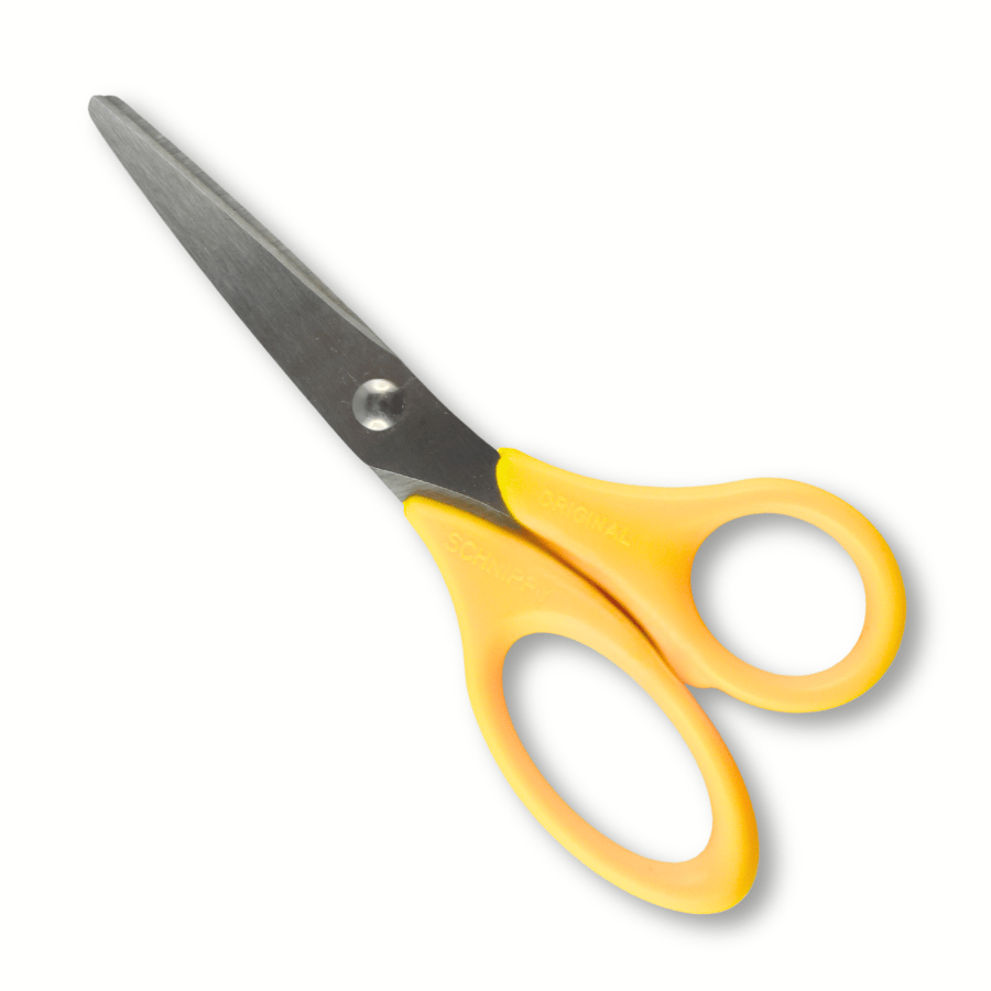 Kinderschere Schnippy von Lerche (13 cm) in gelb