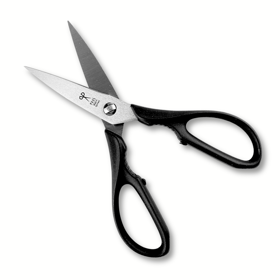 Küchenschere mit Aushebelfunktion von Paul (20.3 cm) in schwarz – Bild 3
