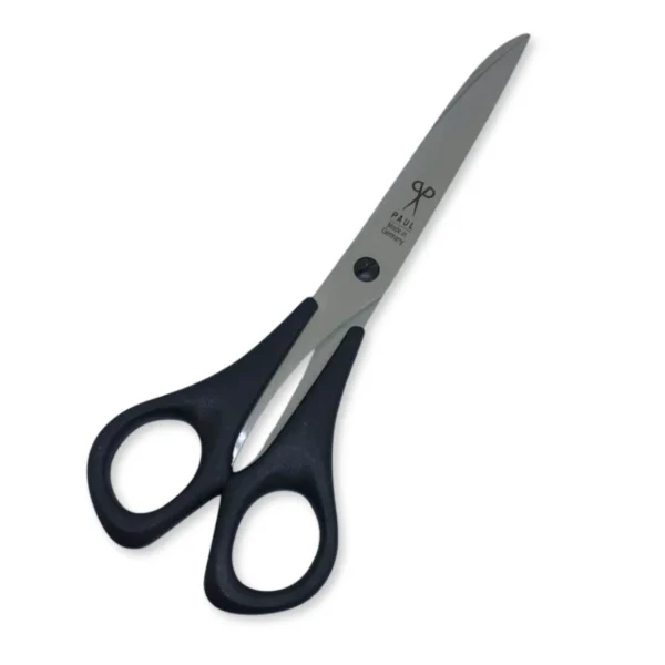 Handarbeitsschere für Linkshänder von Paul (16.1 cm) in schwarz