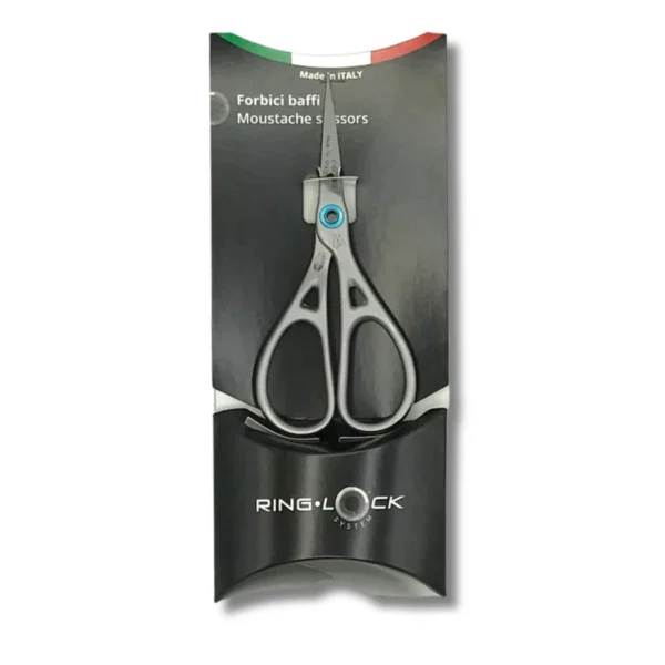 Bart- und Schnauzschere mit Ring-Lock-System von Premax (11 cm) - Image 3