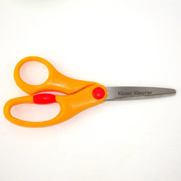 Kinderschere Easy von ARDA (13 cm) in orange-rot - Kleiner Künstler