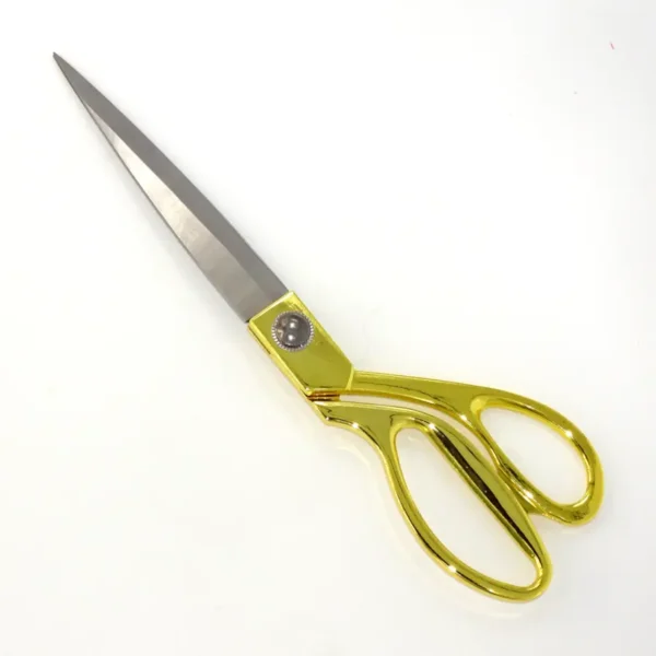Zeremonienschere mit goldenen Griffen (26.5 cm) - Image 2
