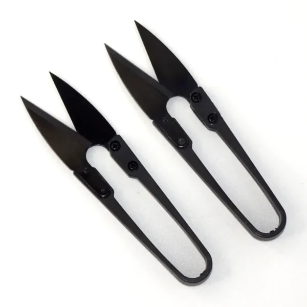 Blütenschere mini im 2er Set schwarz