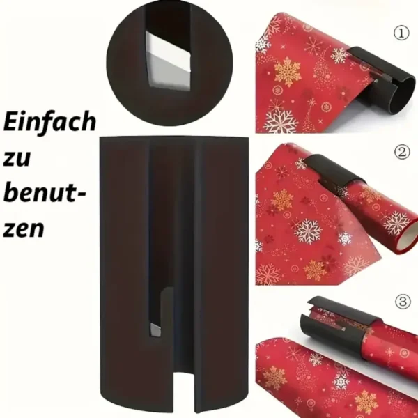 Geschenk-Papier-Schneider in schwarz - Image 2