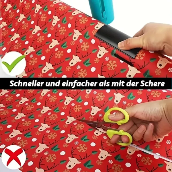 Geschenk-Papier-Schneider in schwarz - Image 3