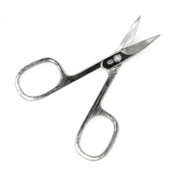 Nagelschere mit gebogenen Klingen und geriffelten Griffen für Linkshänder (9.3 cm) - Image 2